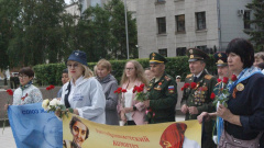 22 июня у Мемориала «Вечный огонь Славы» в Иркутске состоялся митинг, посвященный Дню памяти и скорби.
